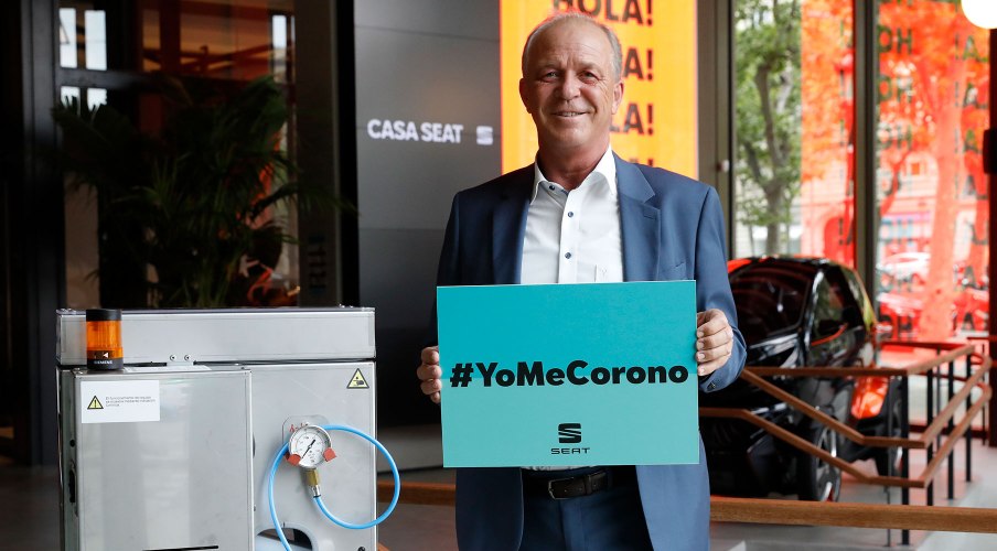 SEAT supports the #YoMeCorono project against COVID-19.