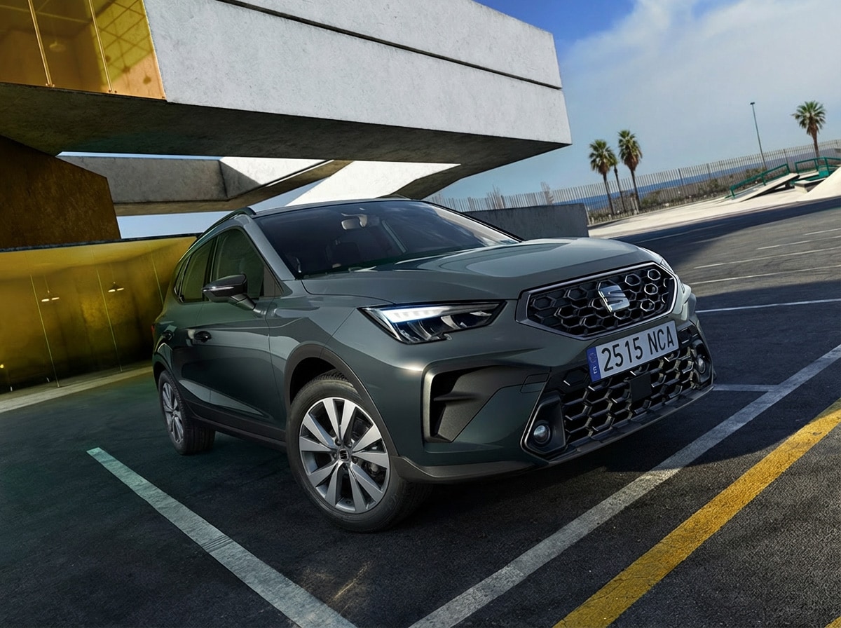 Exterior design details of the SEAT Arona 2025 trim 
