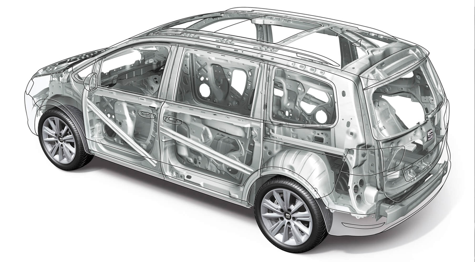 SEAT Alhambra X Ray Axle Support