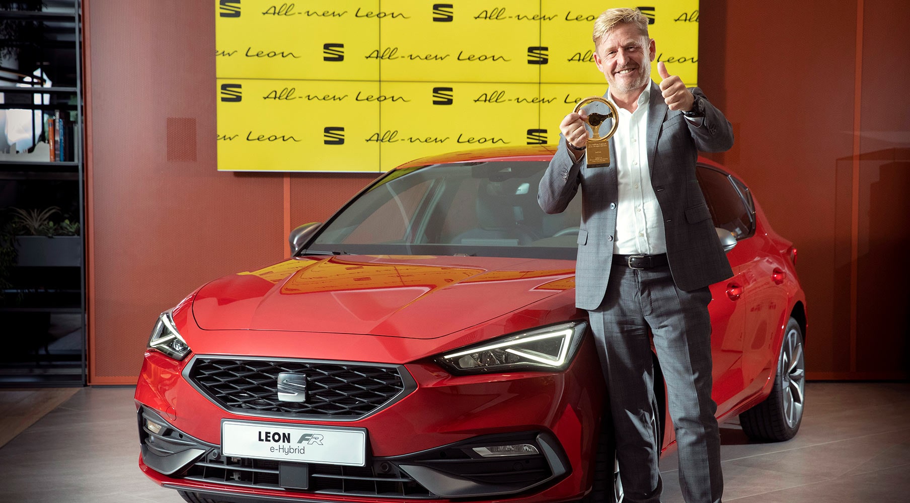 “Goldenes Lenkrad” for the all-new SEAT Leon.