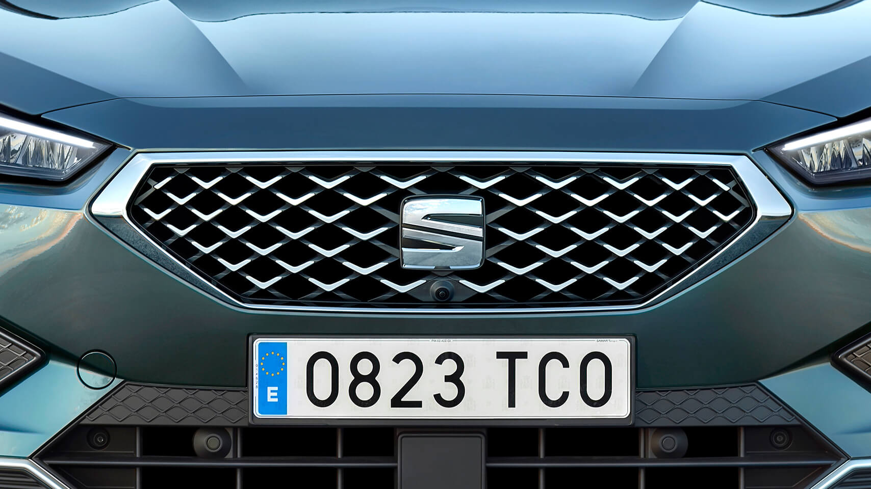 SEATʼs new flagship model the new SEAT Tarraco SUV front grille