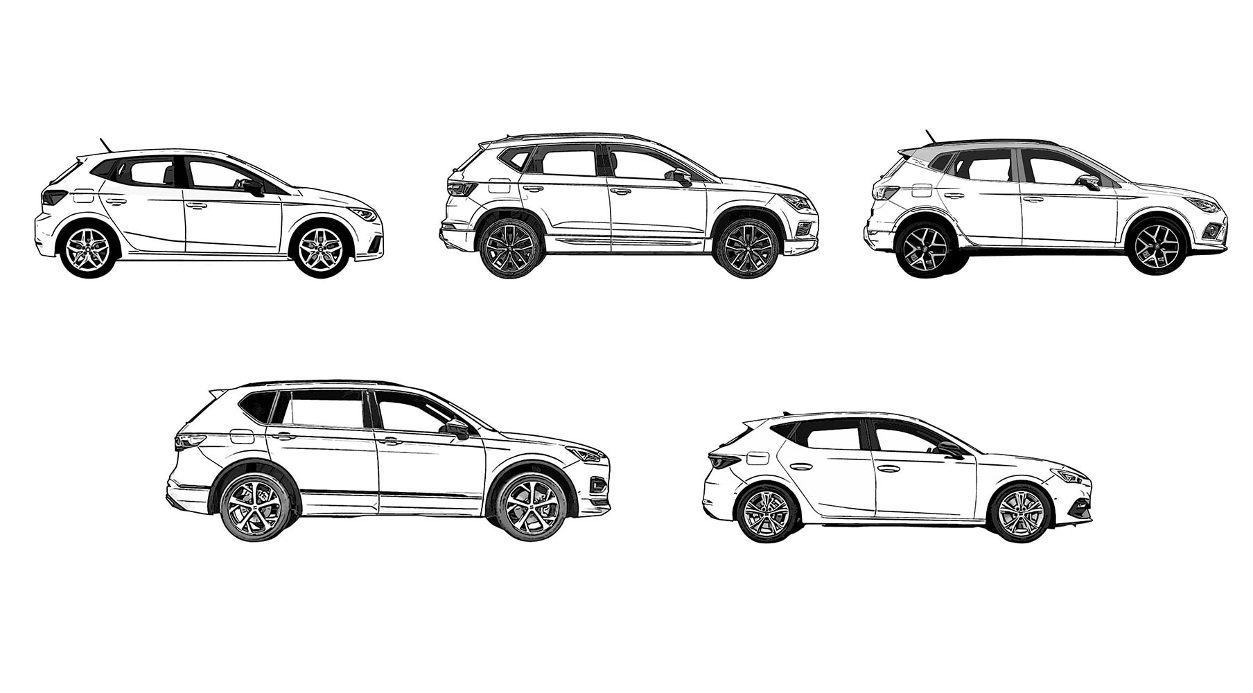 Colour you SEAT. Main SEAT Models. 