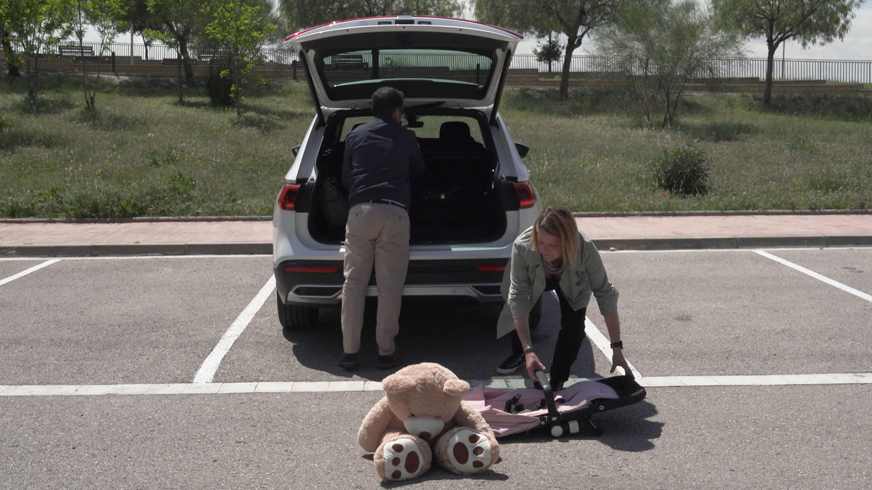 Many parents spend four full days a year getting kids into the car.