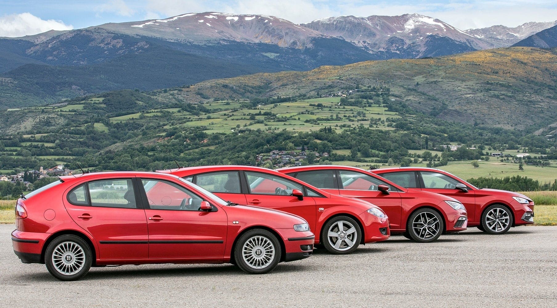 Four generations roaring at the same time.